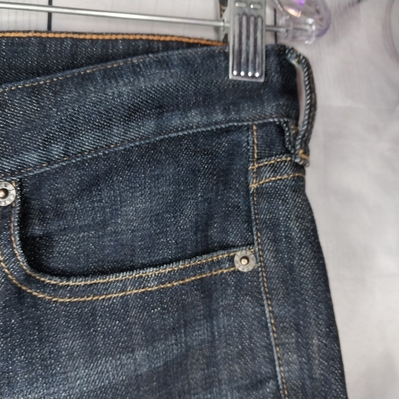 J.Crew Factory Matchstick Women's Dark Blue Jeans Size 30S - Picture 8 of 15